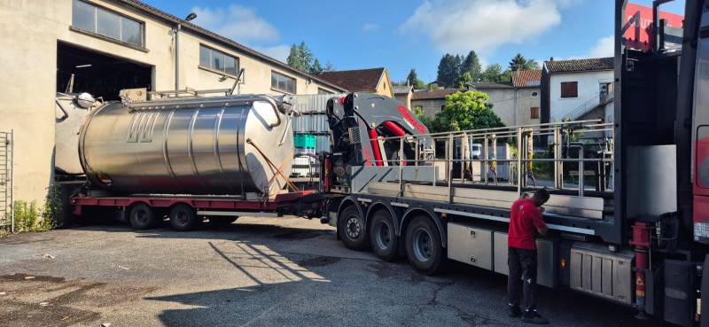 Transfert industriel pour usine complète ou machines spéciales dans les Vosges